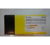 TASSELLO PERCUSSIONE TESTA BOMBATA NYLON @ 6,0X38 mm. (200 PZ.)