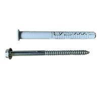 TASSELLO PROLUNGATO CON TIRAFONDO Ø 12x160 - vite 8x160 (Confezione da 25 pezzi)