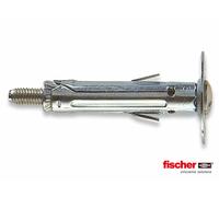 Fischer Tassello metallico SBS 9/4 con vite a espansione per muro pieno 100 pz