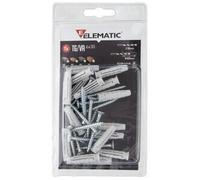Tassello T6 Va 5 x 25 con Vite Conf. Elematic 100 Pezzi