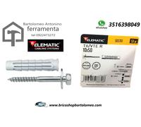TASSELLO T6/VTE R VITE TESTA ESAGONALE CON RONDELLA ELEMATIC MM 10X50 ( 50 PZ )