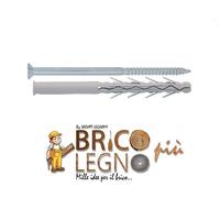 Tassello TUP4 prolungato in nylon ad elevata espansione Torx Ø 8 con 4 alette