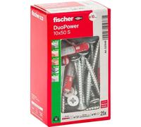 Tassello Fischer Duopower diametro 10 per muri e cartongesso 00537648