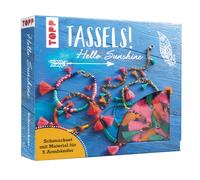 Tassels Schmuckset Hello Sunshine: Anleitung und Material für 5 Tassel-Armbände