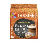TASSIMO CAFFÈ IN CAPSULE Cinnamon Roll, 0,268 kg, Cannella, caffè, latte, Tassimo, 268 g