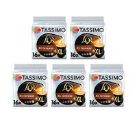 Tassimo Caffè L'OR XL Intense Capsule di Caffè Tostato Macinato - 5 Confezioni (80 Porzioni)