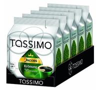 Tassimo Capsule di caffè Jacobs Krönung, caffè arábica, Pack De 5, 5 x 16 T-Disc
