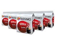 Tassimo Gevalia Dark, Caffè, Arabica, Capsule Caffè, Caffè Tostato Macinato, 16 T-Discs