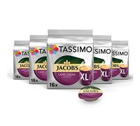 Tassimo Jacobs Caffè Crema Intenso XL, Cappuccino, Latte Macchiato, 5 x 16 T-Discs