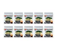 TASSIMO Jacobs Espresso, Capsule di Caffè, Confezione da 10 x 16 Capsule, Sistema T-Disc, 160 Porzioni