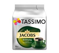 Tassimo Jacobs Krönung, Caffé, Arabica, Capsule Caffé, Caffé Tostato Macinato, 16 T-Discs