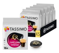 Tassimo JDE Bevande Pods Cafél'Or Lungo Intense80 (Set di 5X16 T Dischi)