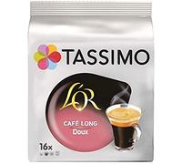 Tassimo L'Or Cafe Long Doux - Dischi da caffè delicati, eleganti e sottili, per macchina Tassimo