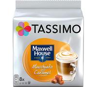 TASSIMO Maxwell House Latte Macchiatto 268g (10 PACCHETTI X 80 PORZIONI)