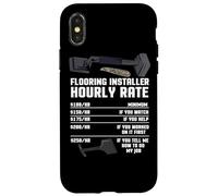 Tasso d'appalto dell'installatore di pavimenti - Custodia per iPhone X/XS