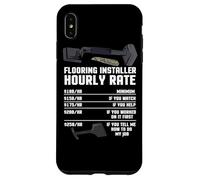 Tasso d'appalto dell'installatore di pavimenti - Custodia per iPhone XS Max
