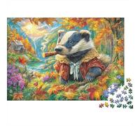 Tasso Puzzle 1000 Pezzi, Jigsaw Puzzle Ad Alta Difficoltà Regali Per Adulti E Adolescenti, Home Giochi 38x26cm/1000pcs