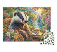 Tasso Puzzle 1000 Pezzi, Jigsaw Puzzle Per Adulti E Ragazzi Dai 14 Anni in Su, Giochi Stimolanti Per Tutta La Famiglia 70x50cm/1000pcs