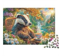 Tasso Puzzle 1000 Pezzi, Jigsaw Puzzle Per Adulti E Ragazzi Dai 14 Anni in Su, Giochi Stimolanti Per Tutta La Famiglia 52x38cm/1000pcs