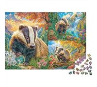 Tasso Puzzle 1000 Pezzi, Jigsaw Puzzle Per Adulti E Ragazzi Dai 14 Anni in Su, Giochi Stimolanti Per Tutta La Famiglia 38x26cm/1000pcs