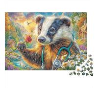 Tasso Puzzle 1000 Pezzi, Jigsaw Puzzle Per Adulti E Ragazzi Dai 14 Anni in Su, Giochi Stimolanti Per Tutta La Famiglia 52x38cm/1000pcs