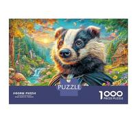 Tasso Puzzle 1000 Pezzi, Jigsaw Puzzle Per Adulti E Ragazzi Dai 14 Anni in Su, Giochi StimolFormicai Per Tutta La Famiglia 70x50cm/1000pcs