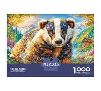 Tasso Puzzle 1000 Pezzi, Jigsaw Puzzle Per Adulti E Ragazzi Dai 14 Anni in Su, Giochi StimolFormicai Per Tutta La Famiglia 38x26cm/1000pcs