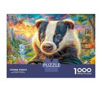 Tasso Puzzle 1000 Pezzi, Jigsaw Puzzle Per Adulti E Ragazzi Dai 14 Anni in Su, Giochi StimolFormicai Per Tutta La Famiglia 38x26cm/1000pcs