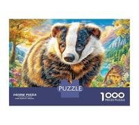 Tasso Puzzle 1000 Pezzi, Jigsaw Puzzle Per Adulti E Ragazzi Dai 14 Anni in Su, Giochi StimolFormicai Per Tutta La Famiglia 38x26cm/1000pcs