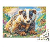 Tasso Puzzle 1000 Pezzi Per Adulti E Ragazzi Dai 14 Anni in Su, Giochi StimolFormicai Per Tutta La Famiglia 52x38cm/1000pcs