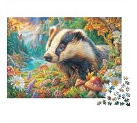 Tasso Puzzle 1000 Pezzi Per Adulti E Ragazzi Dai 14 Anni in Su, Giochi StimolFormicai Per Tutta La Famiglia 52x38cm/1000pcs