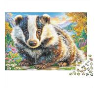 Tasso Puzzle 1000 Pezzi Per Adulti E Ragazzi Dai 14 Anni in Su, Giochi StimolFormicai Per Tutta La Famiglia 70x50cm/1000pcs