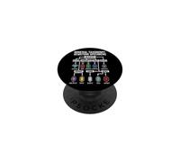 Tassonomia Minerale Geologia Nerd Fan PopSockets PopGrip Adesivo