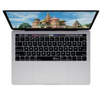Tastatur-Abdeckung Skin Cover Tedesco Su Russo Rus Layout per Macbook Pro