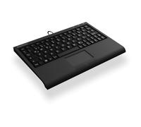 Tastatur, Super-Mini, Smart-Touchpad, USB, schwarz, Spanisch (ACK-3410 (ESP))