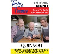 Taste of France Masterchefs Share Their Secrets Antonin Bonnet Quinsou (DVD)