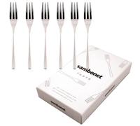 Taste, set 6 Forchette Dolce in acciaio