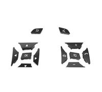 Tasti Comandi Al Volante Compatibile Con Benz Per GLK-Class X204 2013 2014 Volante Dell'automobile Tasto Di Interruttore Di Controllo Del Menu 2185400162 2185400262(Black,2pcs)
