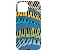 Tasti per pianoforte curvi, Custodia per iPhone 15 Plus