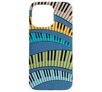 Tasti per pianoforte curvi, Custodia per iPhone 15 Pro Max
