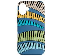 Tasti per pianoforte curvi, Custodia per iPhone 16 Plus