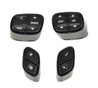 Tasti Volante Auto Compatibile Con Buick Per Rainier 2004 2005 2006 2007 OE: 1999442 1999443 21997738 21997739 Pulsante Interruttore Controllo Volume Radio Volante(Set)