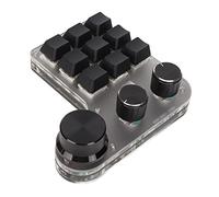 Tastiera, 3 tasti, tastiera intercambiabile per PC (nero)