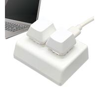 Tastiera a 2 tasti: tastiera a combinazione multipla, tastiera a scelta rapida a 2 tasti per copiare e incollare | Tastiera con cambio tasto Tastiera da gioco meccanica con una mano Interruttore a