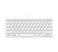 Tastiera a 78 tasti con copritasti rotondi Accessori pulsante mute cablata tramite USB per notebook universale