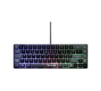 TASTIERA A MEMBRANA THE G-LAB Keyz Hydrogen USB Tasti Illuminati FR PC, PS4, PS5, Xbox QWERTY
