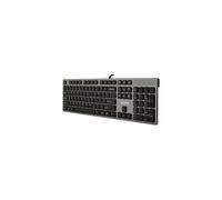 Tastiera - A4-Tech - KV-300H - Slim - 2 porte USB - Filo - Grigio