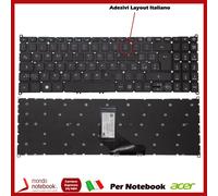 Tastiera ACER TravelMate P215-52G P215-53 P50-53 P215-53G con adesivi italiano