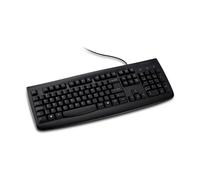 Tastiera antimicrobica per computer USB PS2 lavabile Pro Fit Kensington nera