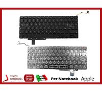 TASTIERA ITALIANA APPLE MACBOOK PRO A1297 MC725LL/A MD311LL/A NERA SENZA CORNICE